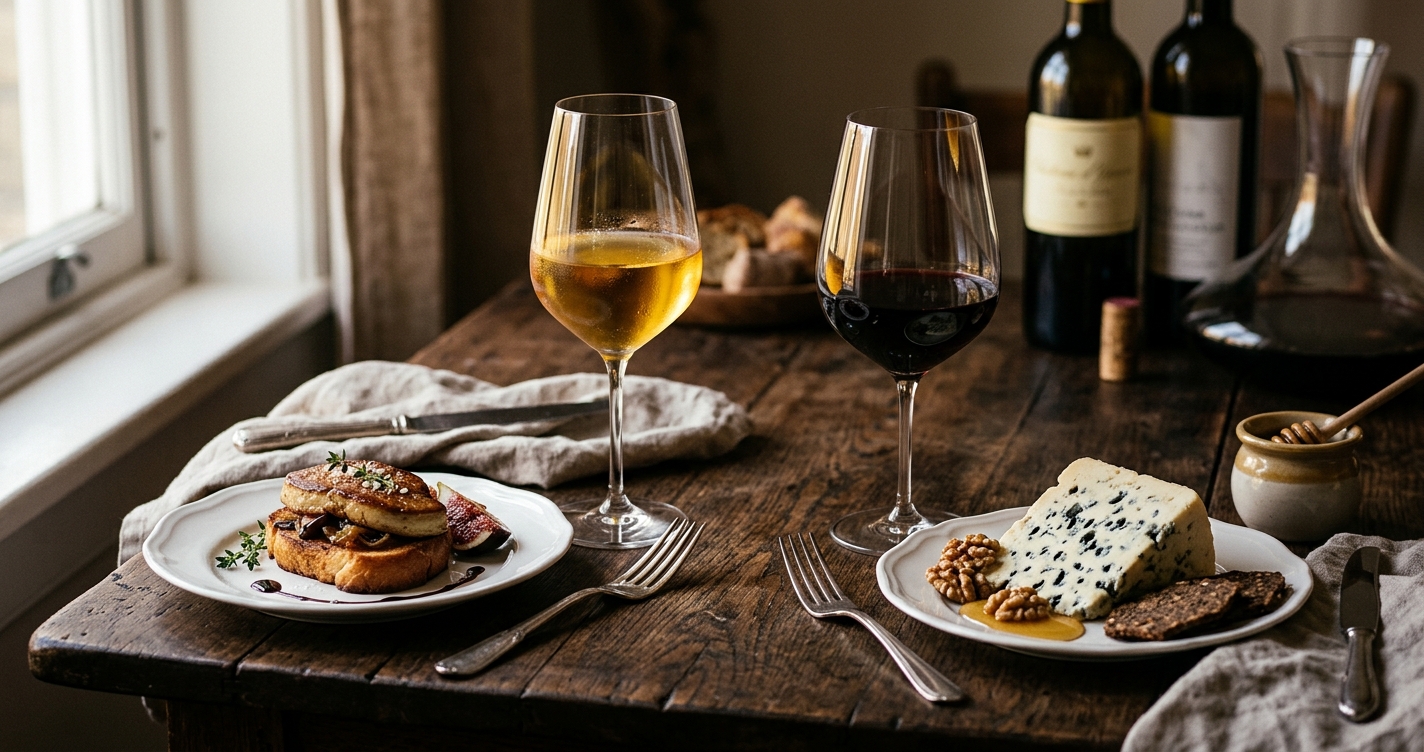 Sweet Wine Pairing: Sauternes, Port Wine, Eiswein & Tokaji